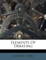 Elements of Debating by 
