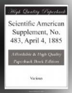 Scientific American Supplement, No. 483, April 4, 1885 by 