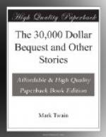 The 30,000 Dollar Bequest and Other Stories by Mark Twain