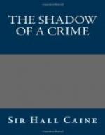The Shadow of a Crime by Hall Caine