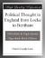 Political Thought in England from Locke to Bentham eBook by Harold Laski