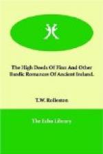 The High Deeds of Finn and other Bardic Romances of Ancient Ireland by T. W. Rolleston