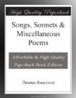 Songs, Sonnets & Miscellaneous Poems by 