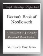 Beeton's Book of Needlework by Mrs Beeton