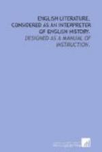English Literature, Considered as an Interpreter of English History by Henry Coppée