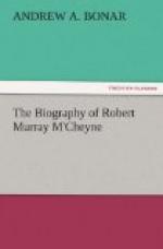 The Biography of Robert Murray M'Cheyne by Andrew Bonar