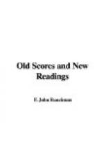 Old Scores and New Readings by 