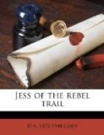 Jess of the Rebel Trail by 