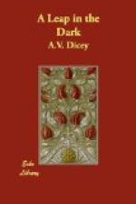 A Leap in the Dark by A. V. Dicey