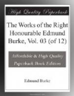 The Works of the Right Honourable Edmund Burke, Vol. 03 (of 12) by Edmund Burke