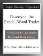 Gascoyne, The Sandal Wood Trader by Robert Michael Ballantyne