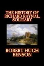 The History of Richard Raynal, Solitary by Robert Hugh Benson
