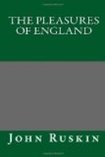 The Pleasures of England by John Ruskin