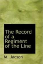 The Record of a Regiment of the Line by 