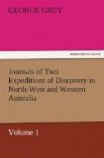 Journals of Two Expeditions of Discovery in North-West and Western Australia, Volume 1 by 