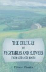 The Culture of Vegetables and Flowers From Seeds and Roots by 