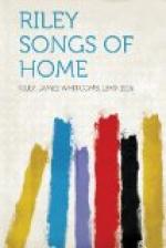 Riley Songs of Home by James Whitcomb Riley