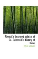 Pinnock's improved edition of Dr. Goldsmith's History of Rome by Oliver Goldsmith