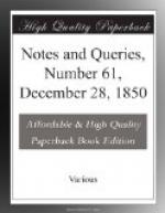 Notes and Queries, Number 61, December 28, 1850 by 