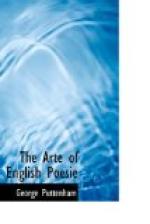 The Arte of English Poesie by George Puttenham