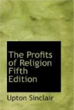 The Profits of Religion, Fifth Edition by Upton Sinclair
