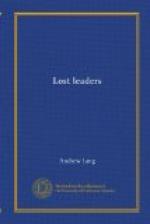 Lost Leaders by Andrew Lang