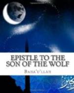 Epistle to the Son of the Wolf by Bahá'u'lláh