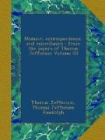 Memoir, Correspondence, And Miscellanies, From The Papers Of Thomas Jefferson, Volume 3 by Thomas Jefferson