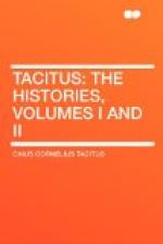 Tacitus: The Histories, Volumes I and II by Tacitus