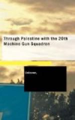 Through Palestine with the 20th Machine Gun Squadron by 