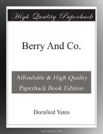 Berry And Co. by Dornford Yates