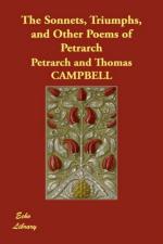 The Sonnets, Triumphs, and Other Poems of Petrarch by Petrarch