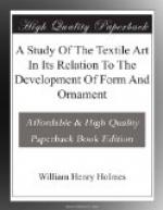 A Study Of The Textile Art In Its Relation To The Development Of Form And Ornament by 