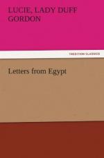 Letters from Egypt by Lucie, Lady Duff-Gordon