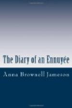 The Diary of an Ennuyée by Anna Brownell Jameson