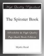 The Spinster Book by Myrtle Reed