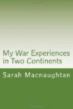 My War Experiences in Two Continents by 