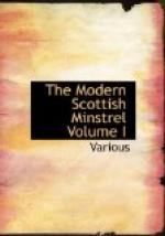 The Modern Scottish Minstrel , Volume I. by 