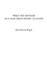 What the Mother of a Deaf Child Ought to Know by 