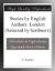 Stories by English Authors: London (Selected by Scribners) eBook