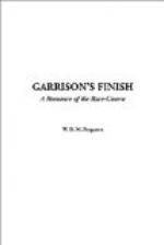 Garrison's Finish : a romance of the race course by 
