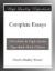 Complete Essays eBook by Charles Dudley Warner