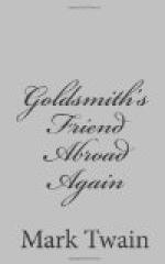 Goldsmith's Friend Abroad Again by Mark Twain