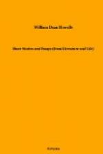 Short Stories and Essays (from Literature and Life) by William Dean Howells