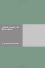 Literature and Life (Complete) by William Dean Howells