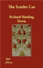 The Scarlet Car by Richard Harding Davis