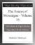 The Essays of Montaigne — Volume 16 eBook by Michel de Montaigne
