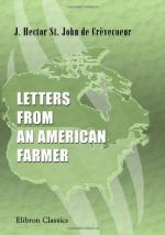 Letters from an American Farmer by Jean de Crèvecoeur