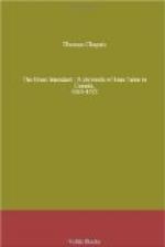 The Great Intendant : A chronicle of Jean Talon in Canada, 1665-1672 by Thomas Chapais