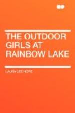 The Outdoor Girls at Rainbow Lake by Laura Lee Hope